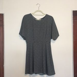 Forever 21 Black geometric patterned dress